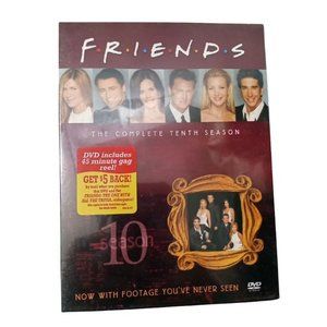 FRIENDS Complete 10th Season DVD 2010 4-Disc Set Comedy TV Series